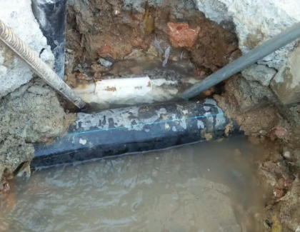 旅顺口测漏水之水管漏水